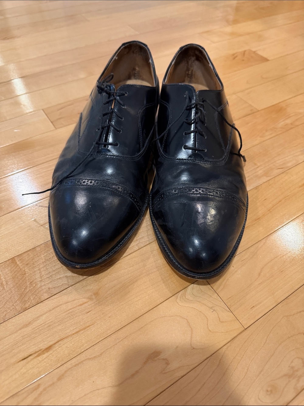 Men’s leather oxfords size 12